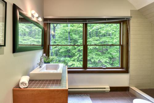 Salle de bain chalet la Mancellière